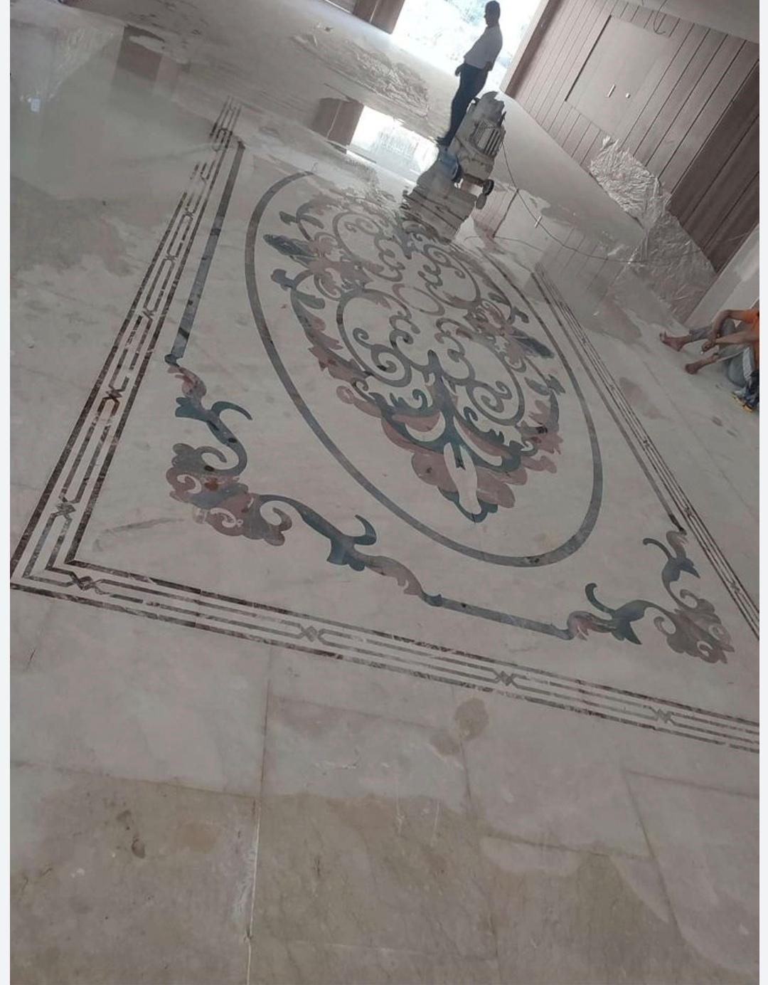 Modern Interior with Marble